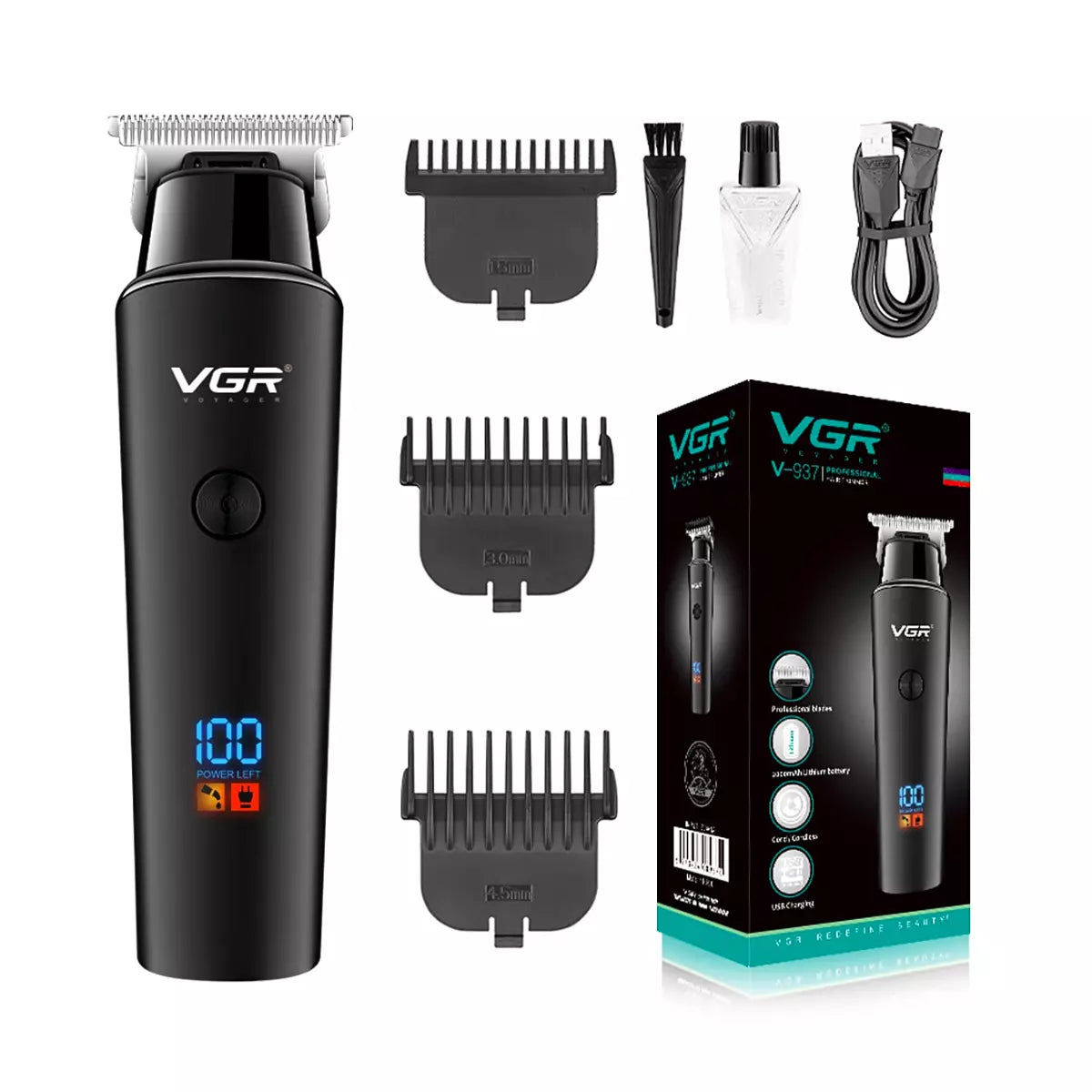 Itens que acompanham a VGR V-937