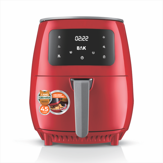 Air Fryer BAK Turbofry Touch 4,5 litros vermelha
